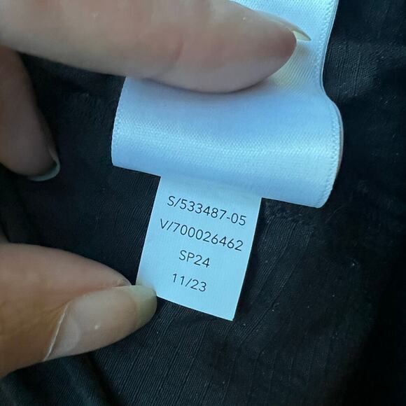 Athleta Trekkie Black High Rise Parachute Pant Size 6 - Picture 9 of 9